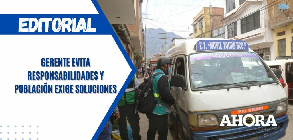 Gerente evita responsabilidades y población exige soluciones