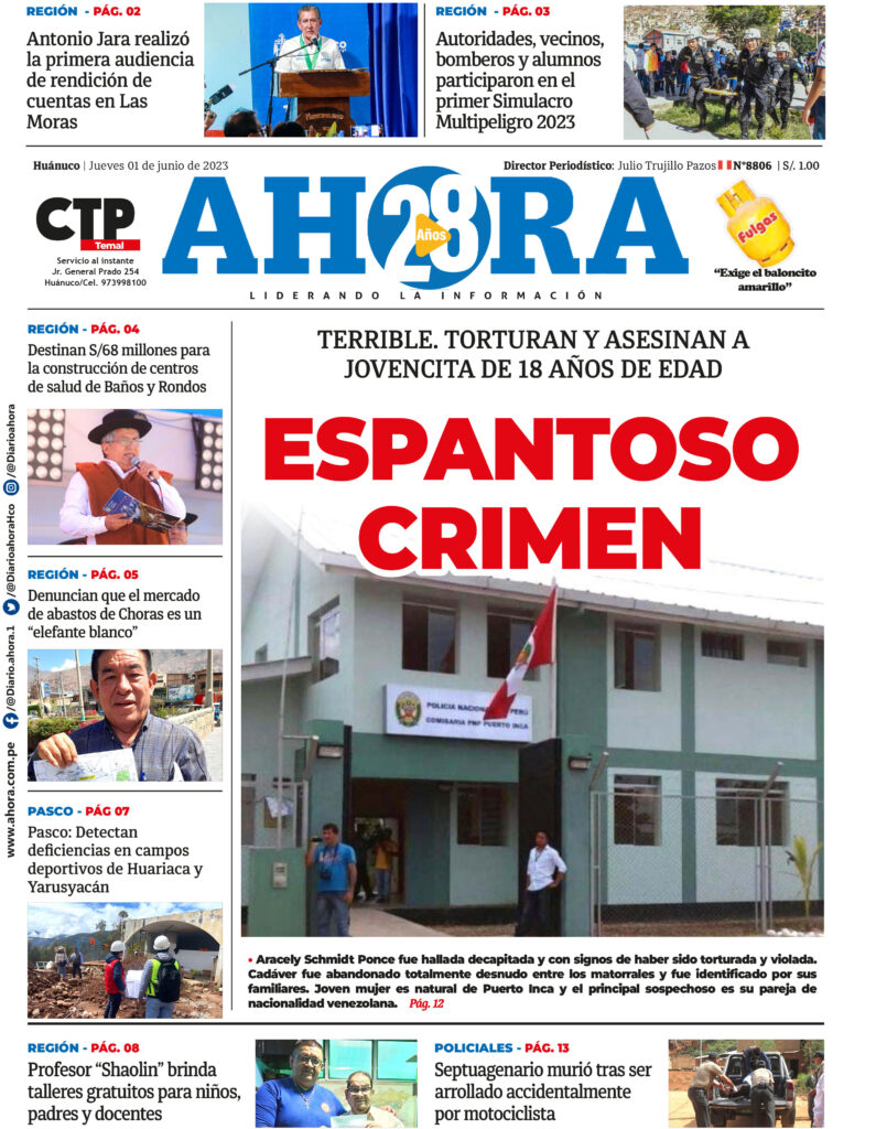 Edición Digital Diario Ahora 01/06/2023