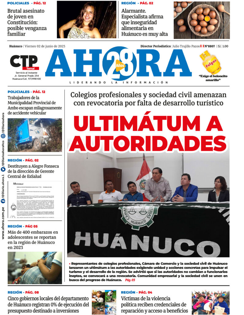 Edición Digital Diario Ahora 02/06/2023