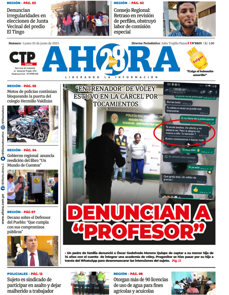 Edición Digital Diario Ahora 05/06/2023