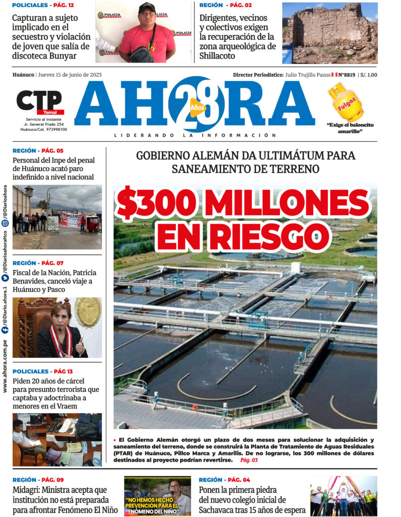 Edición Digital Diario Ahora 15/06/2023