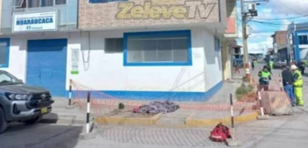 Obrero de la empresa Ecosem murió tras caer del cuarto piso en Huaraucaca