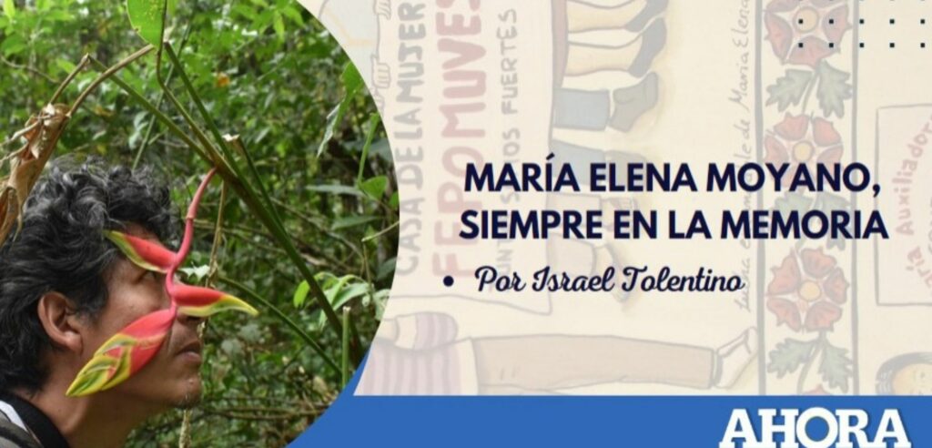 MARÍA ELENA MOYANO, SIEMPRE EN LA MEMORIA