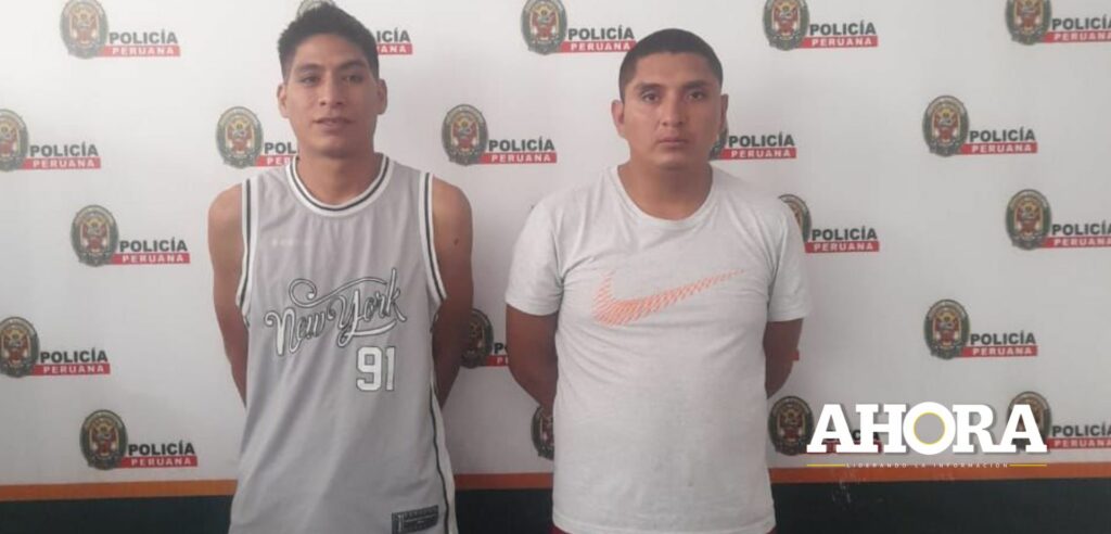 Dos sujetos fueron detenidos por poseer teléfonos robados