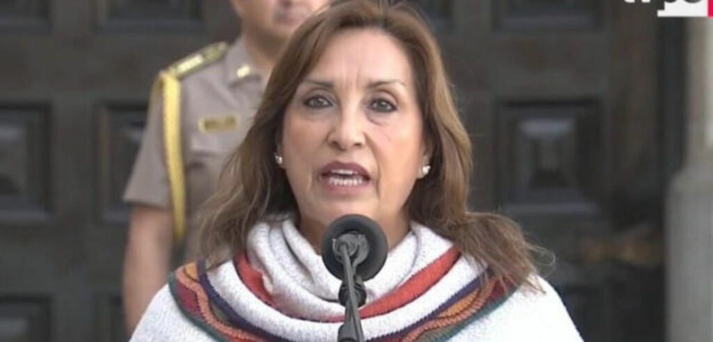 Dina Boluarte: "El tema de adelanto de elecciones está cerrado"