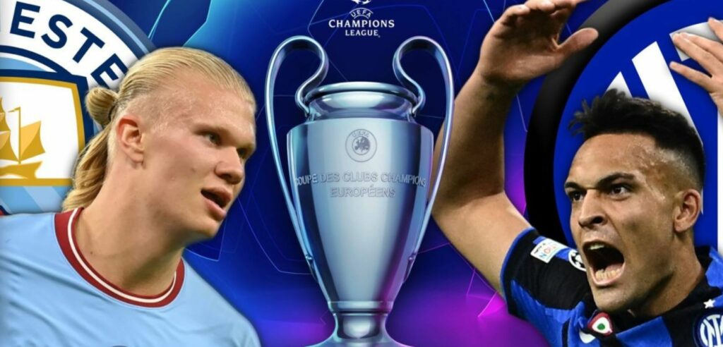 Manchester City e Inter juegan la final de la Champions League