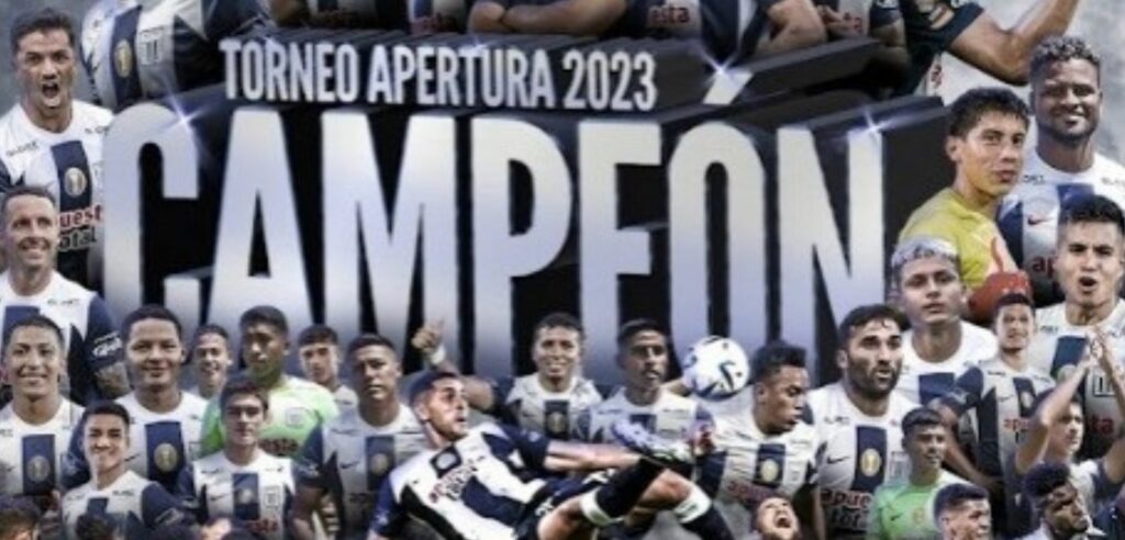 Alianza Lima campeón del Torneo Apertura de la Liga 1