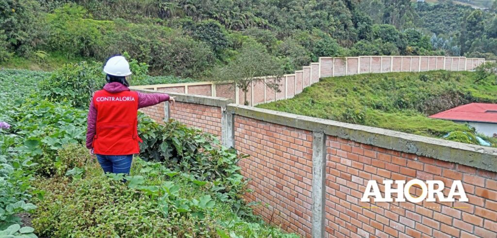 Contraloría alerta que obra vial de casi S/ 5 millones en Huachón está inconclusa y abandonada