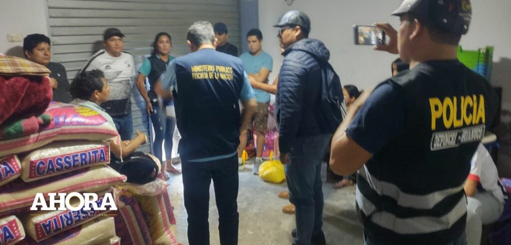 Estafan a ciudadano con 653 sacos de arroz que supuestamente iban a ser trasladados de Huánuco a Lima