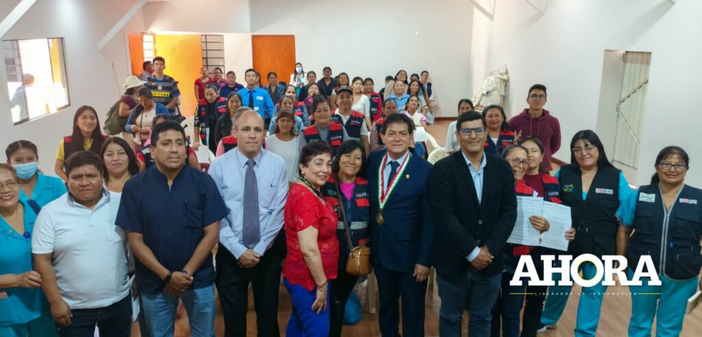 Amarilis: Roger Hidalgo homenajeó a agentes comunitarios de salud por su trabajo