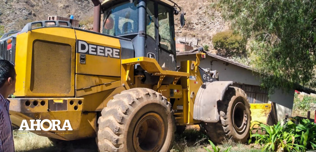 Entregó cargador frontal