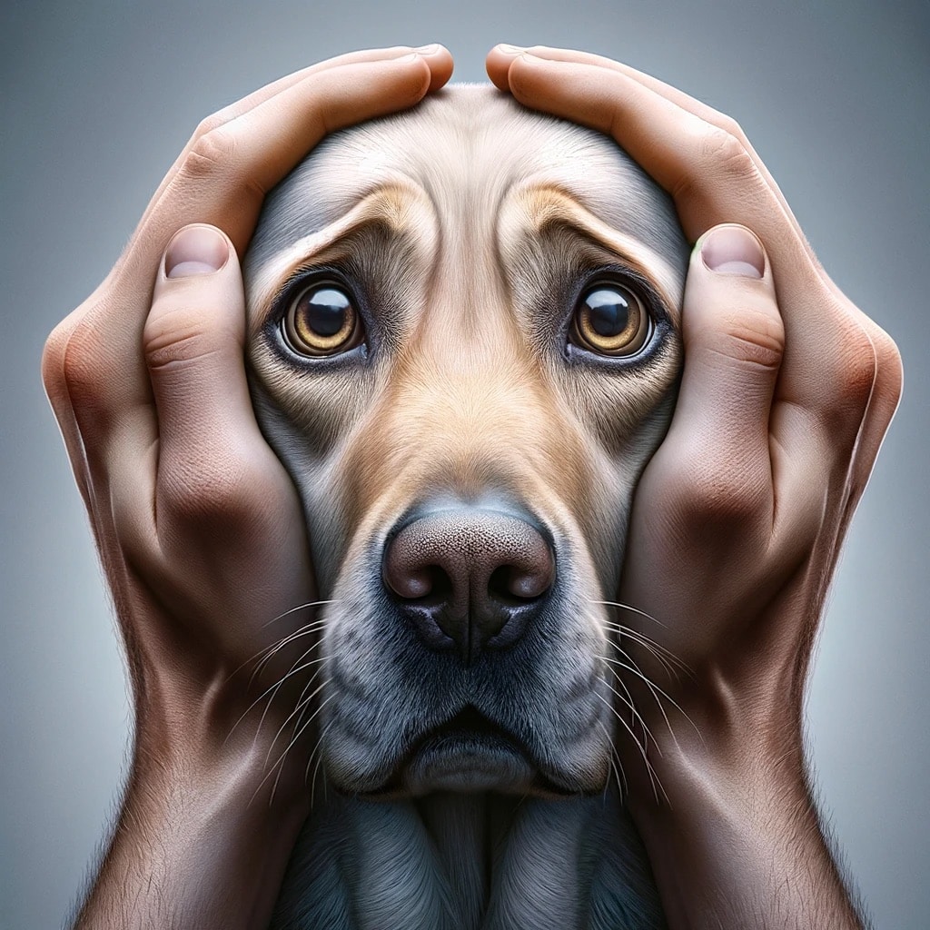 Cuando escuchan los fuertes estallidos de la pirotecnia, se asustan mucho