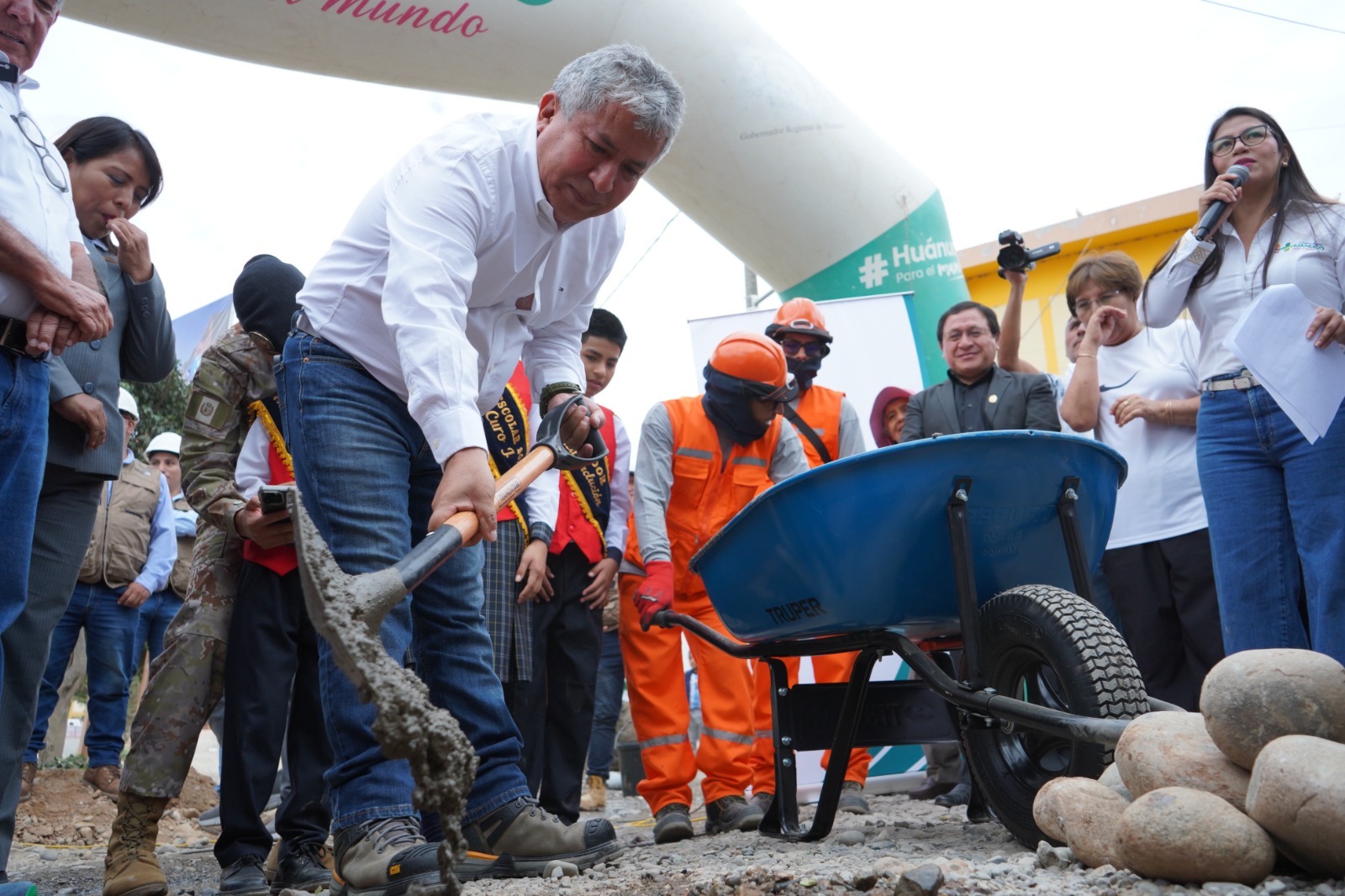Gorehco Anuncia Pavimentacion De Calles En Huanuco Con Inversion Superior A S 1 Millon