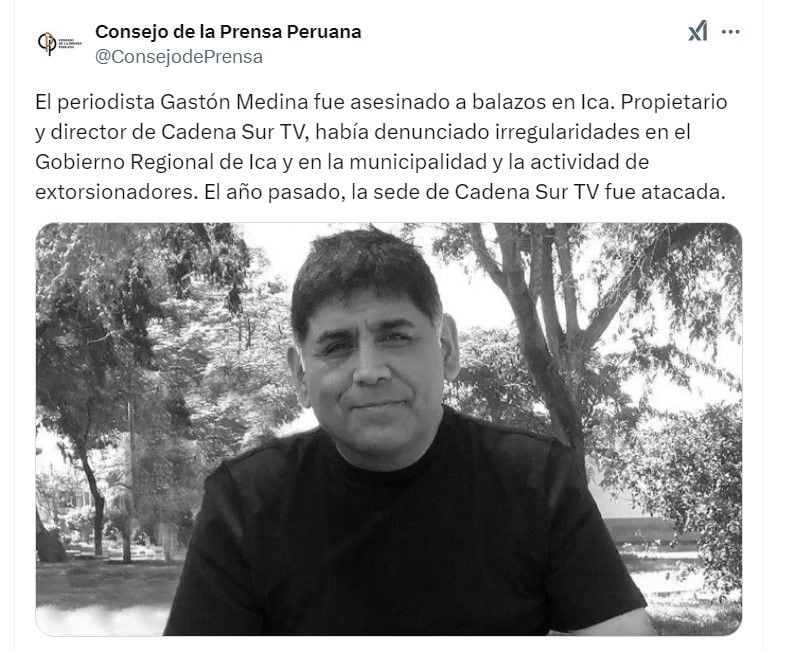 Ica Asesinato Periodista