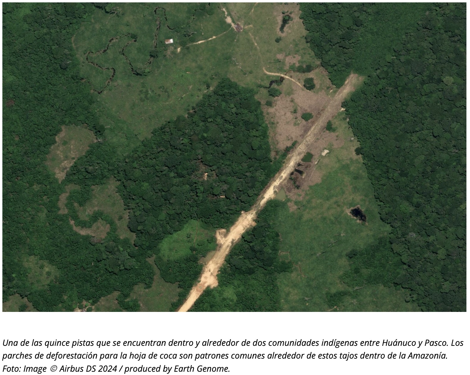 Narcotrafico En Huanuco El Triangulo De La Muerte Consolida Su Red Aerea Clandestina