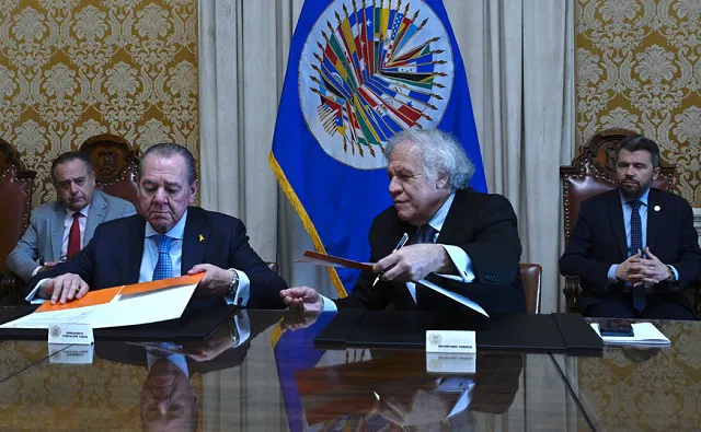 Oea Y Fundacion Taeda Firman Acuerdo Estrategico Contra El Crimen Organizado En Las Americas