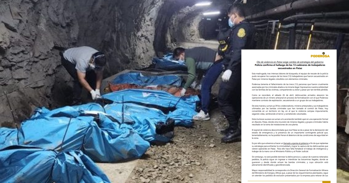 Pataz Violencia Estado