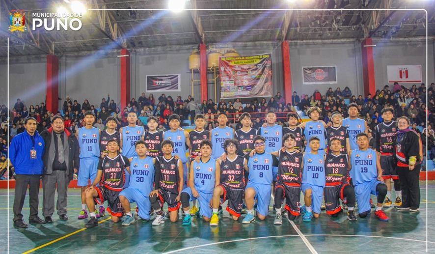 Selecciones De Basquetbol Sub 17 Retornaron Subcampeones Del Zonal De Puno