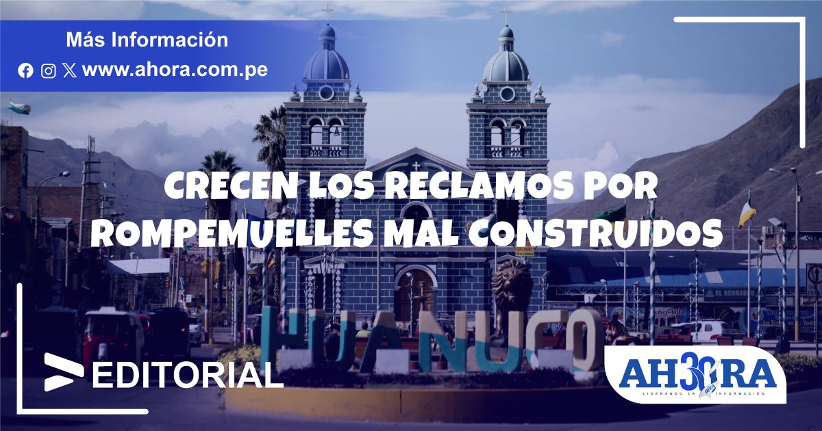 Crecen Los Reclamos Por Rompemuelles Mal Construidos