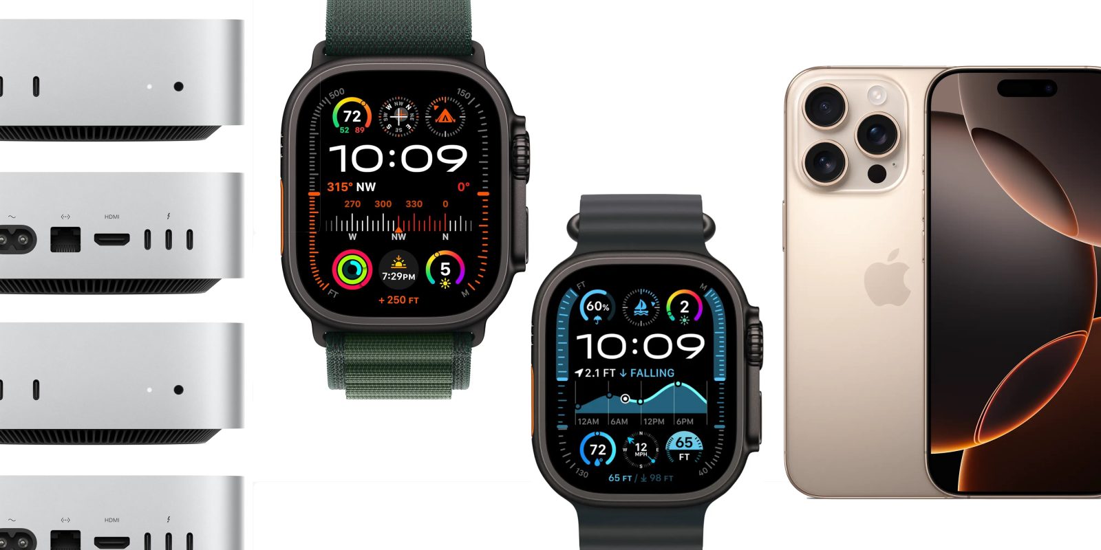 Deals 512gb M4 Mac Mini Desert Titanium Iphone 16 Pro Black Apple Watch Ultra 2 More