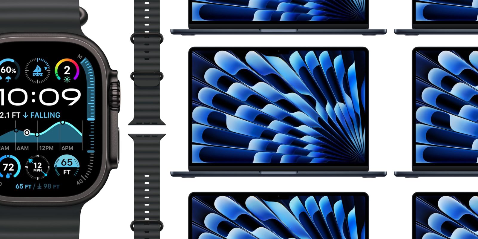 Deals Rare Offer On 1tb M4 Macbook Air At 200 Off Apple Solo Loops 15 All Black Ocean Band 20 Off More