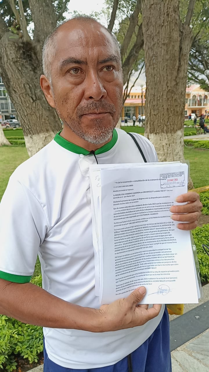 Denuncian Uso Irregular De La Piscina Municipal Johnny Bello En Huanuco Para Venta De Alcohol