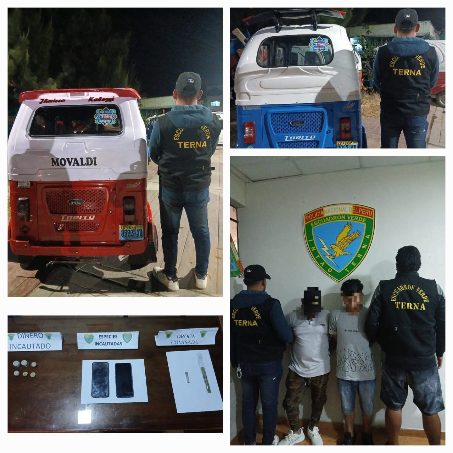 Desarticulan Presunta Banda De Microcomercializadores De Droga En Pleno Centro De Huanuco