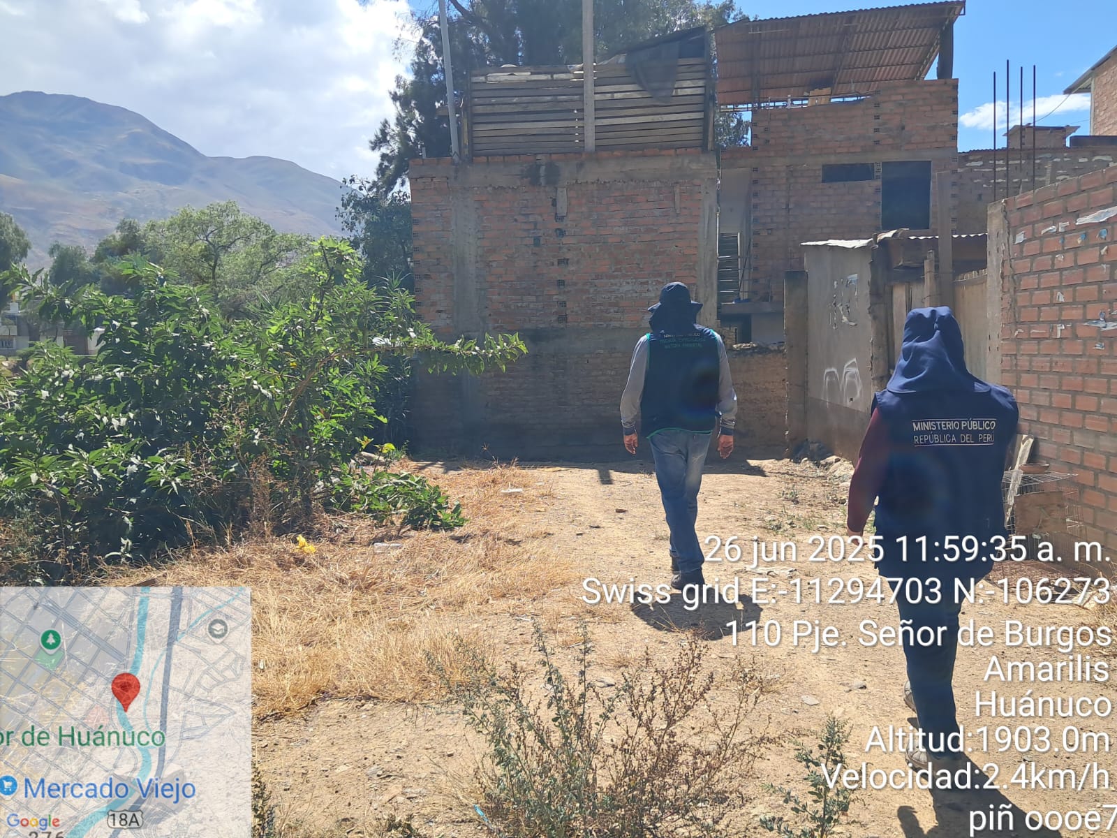 Fiscalia Ambiental Interviene En Quebrada Angorragra Por Ocupacion Irregular