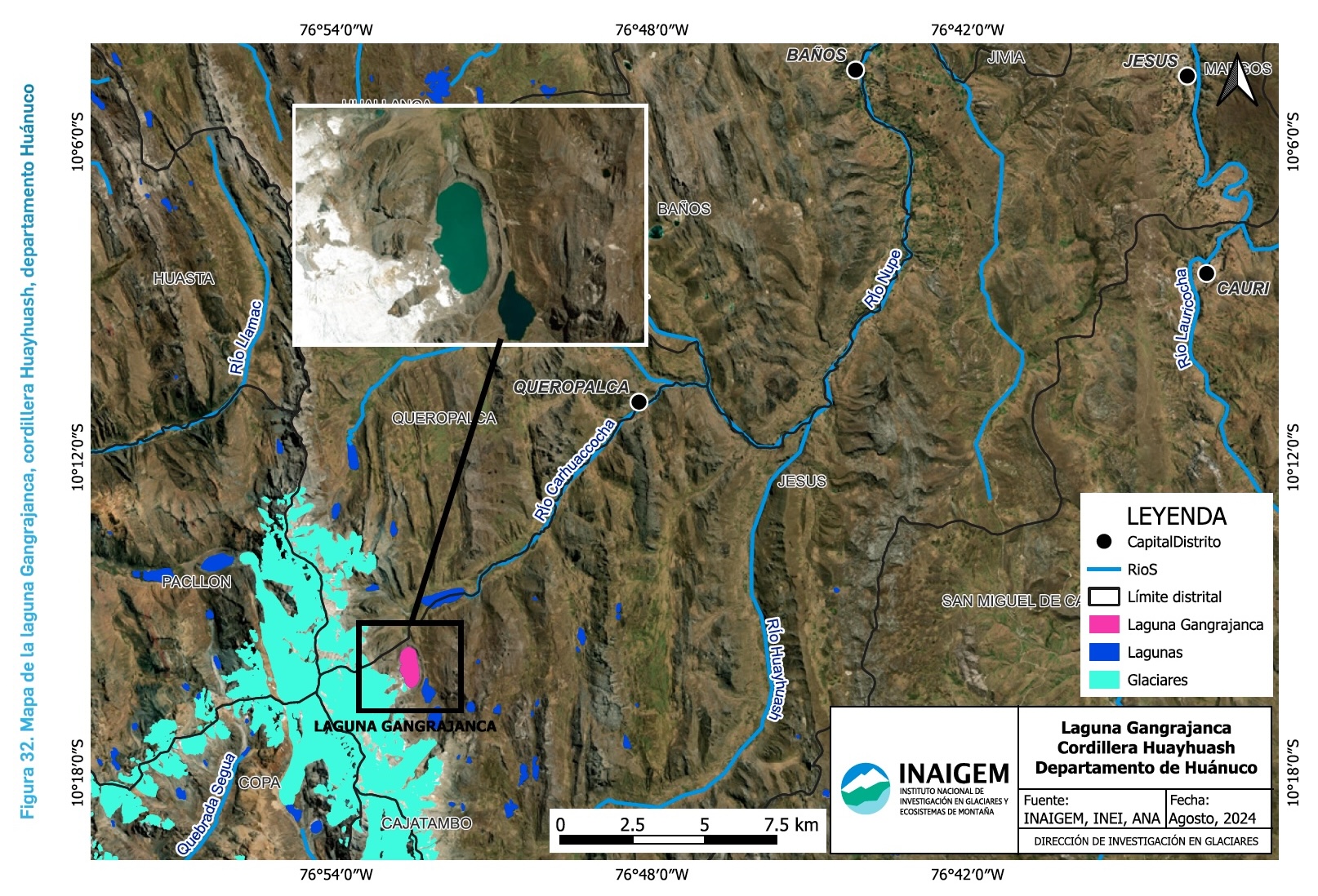 Gangrajanca Riesgo De Aluvion Por Desborde De Laguna Glaciar En La Cordillera Huayhuash
