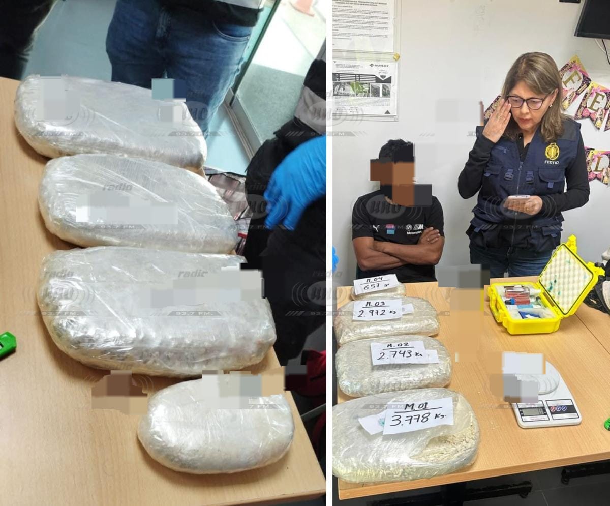 Huanuqueno Detenido En Tacna Cumplira Prision Preventiva Por Trafico De Drogas