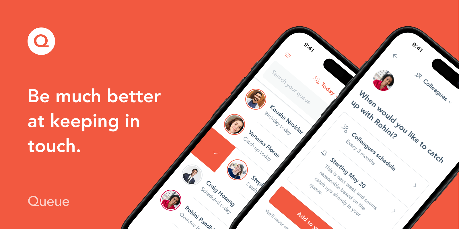 Indie App Spotlight Queue Makes It Easier To Keep In Touch With Everyone In Your Life