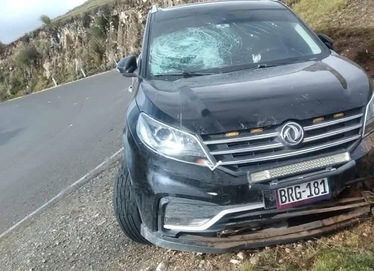 Prefecto Regional Sufre Accidente En Ruta A Simulacro En Yanahuanca