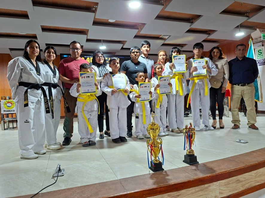 Taekwondistas Huanuquenos Brillan En Evento En Pucallpa