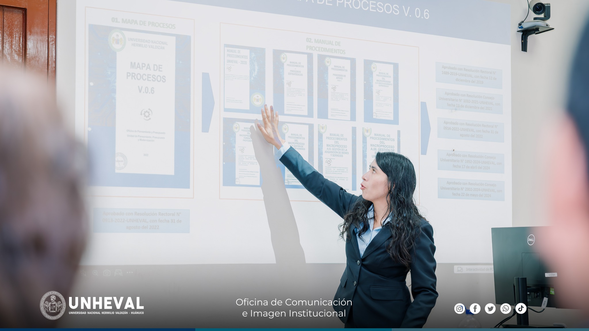 Unheval Implementa Modelo Pionero De Gestion Por Procesos En El Ambito Universitario