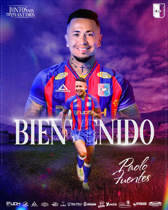 Alianza Udh Refuerza Su Defensa Con Paolo Fuentes Para El Torneo Clausura