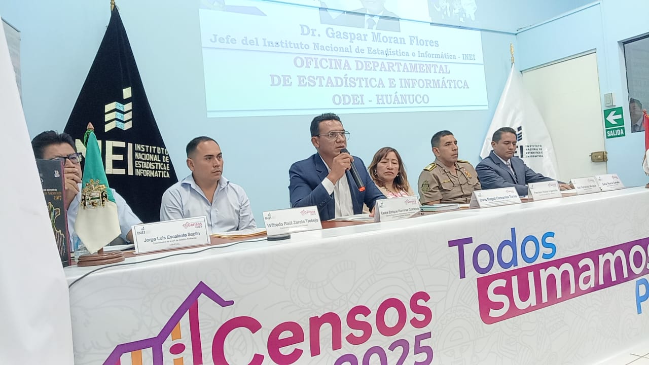 Censos Nacionales 2025 Huanuco Requiere Mas De 900 Censistas Y Suma Apoyo Universitario