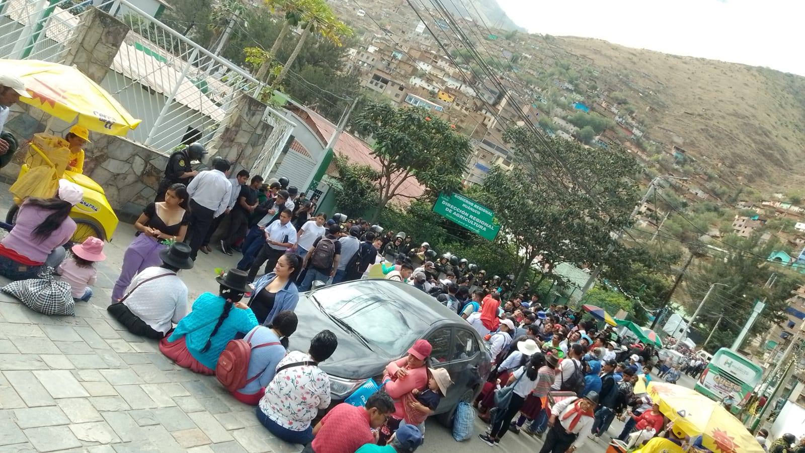 Ciudadanos De Dos De Mayo Exigieron Respeto A Limites Territoriales En Huanuco