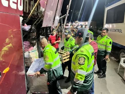 Intervienen Vehiculo Con Mas De 14 Kg De Presunta Marihuana En Ambo