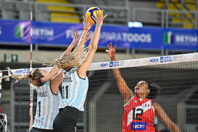 Peru Enfrenta A Brasil En La Copa America De Voley Con La Mira En La Recuperacion