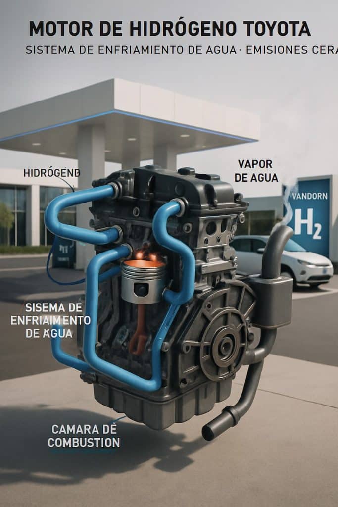 , Toyota ha revelado su revolucionario motor de hidrógeno que promete cero emisiones contaminantes sin las limitaciones que enfrentan los vehículos eléctricos actuales.