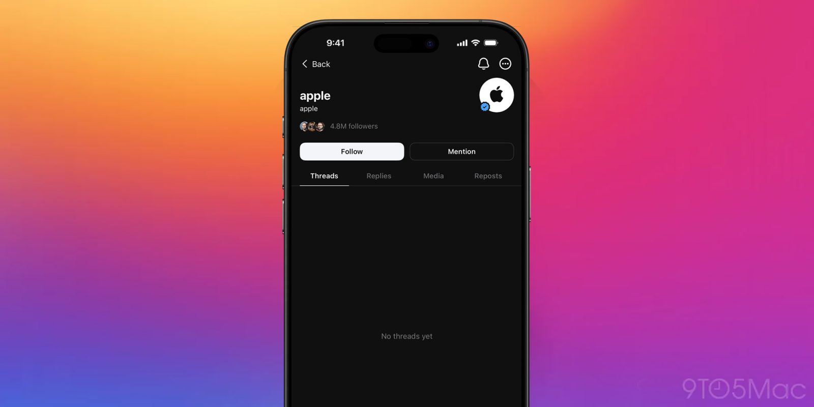 Two Years In Apple Is Now Officially On Threads