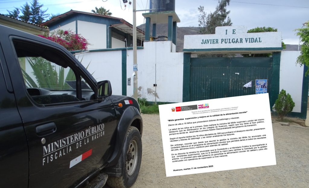 La titular del Midis declaró que se implementará una reforma integral en el sistema de alimentación escolar, orientada a mejorar la calidad nutricional y la seguridad sanitaria de los productos distribuidos.